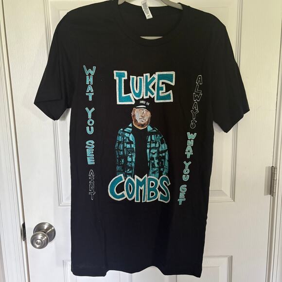 Luke Combs What You See Ain't Always What You Get Deluxe Edition Tee Medium - Picture 1 of 8